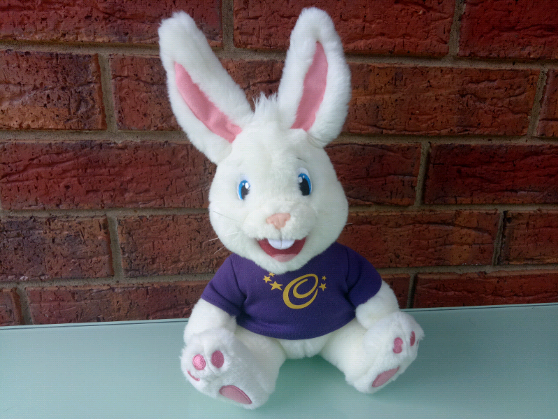 cadbury bunny toy